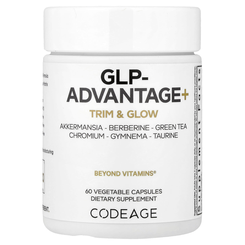 Codeage, GLP-Advantage+, 60 растительных капсул