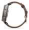 Умные часы Garmin Fenix 9 PRO INREACH, 47 мм, AMOLED, Sapphire Titanium with Walnut Leather Band