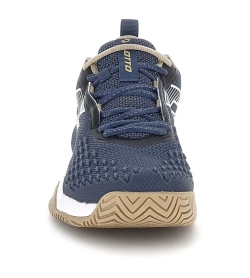 Теннисные кроссовки Lotto Raptor Hyperpulse 100 III SPD - indigo blue/all white/irish beige