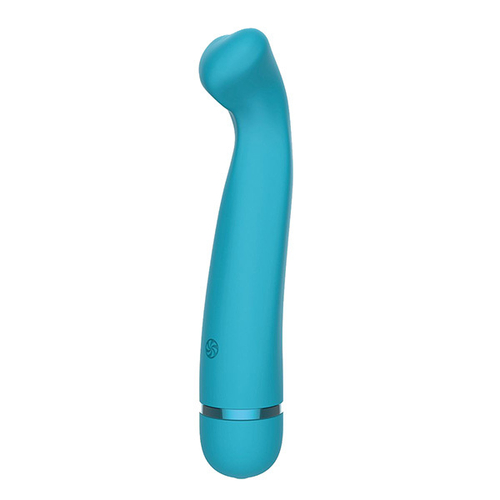 Бирюзовый перезаряжаемый вибратор 17,1см Lola Games Fantasy Raffi 7910-03lola