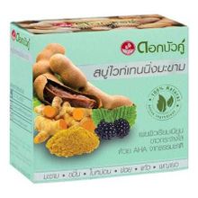 Мыло кусковое Twin Lotus с тамариндом, 85 гр 4 уп