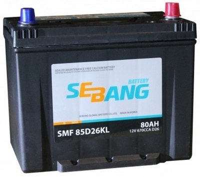Sebang 6CT- 80 ( 85D26 ) аккумулятор