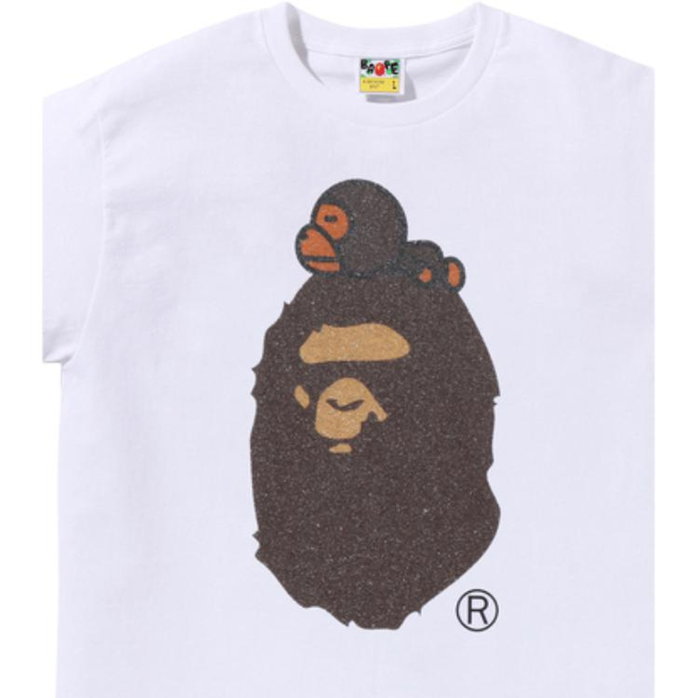 A Bathing Ape Bathing Ape Футболка Cotton Regular Straight Fit Summer 0zxtem00210xq белый