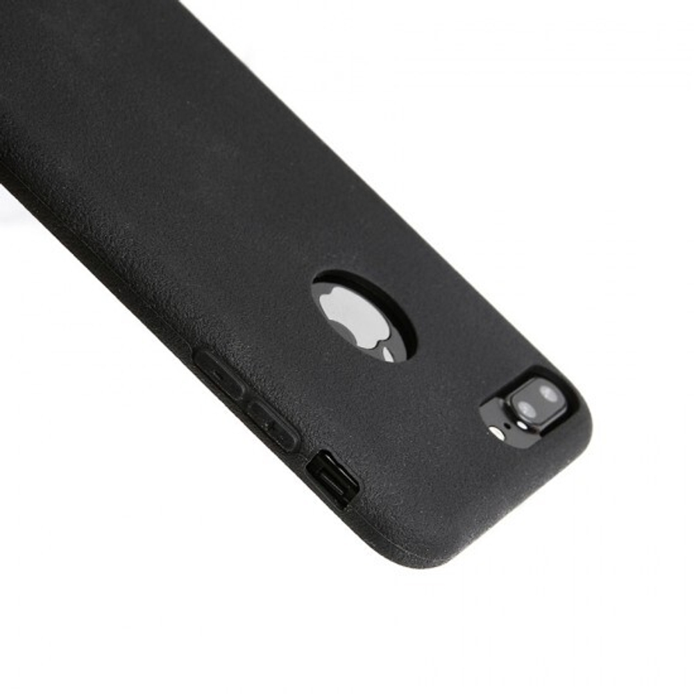 Силиконовый чехол Motomo для iPhone 7 Plus, 009622 Черный