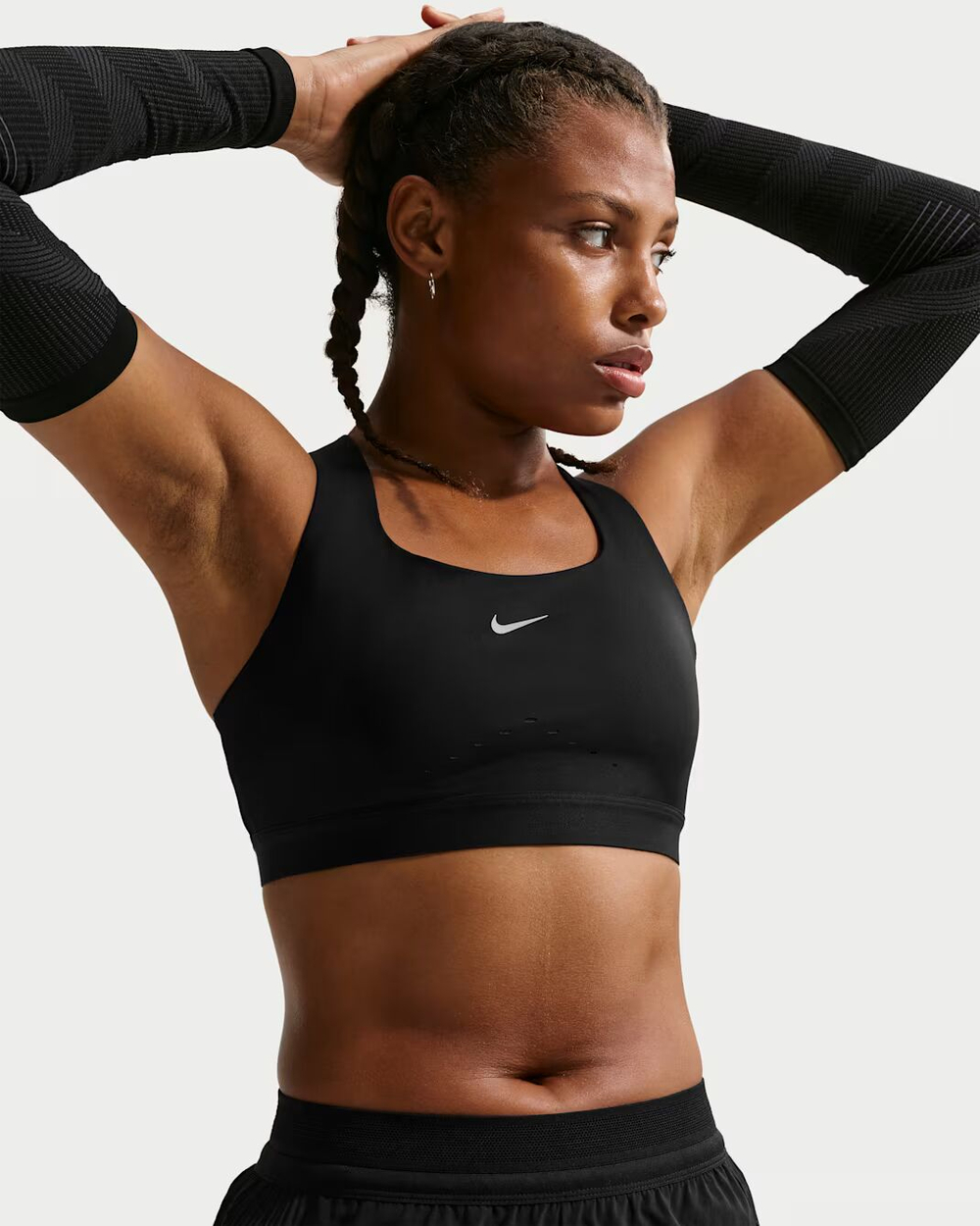 Nike Swift Женский спортивный бюстгальтер с высокой степенью поддержки и легкой подкладкой - NIKE