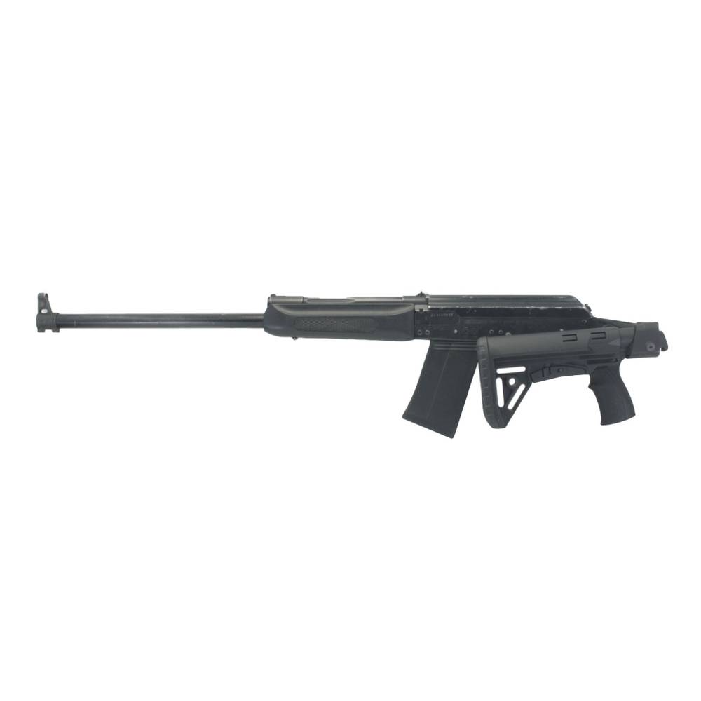 Складной приклад на Сайгу 410, DLG Tactical. Черный