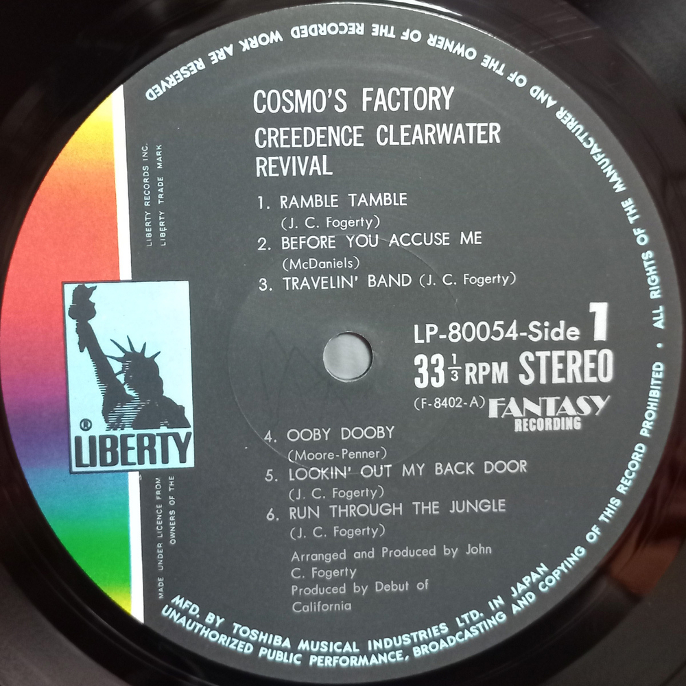 Creedence Clearwater Revival / Cosmo's Factory (LP)