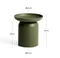 Уличный столик Arcola из зеленого алюминия, Ø45х47 см