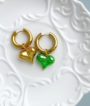 Подвеска Сердце (велюровое)