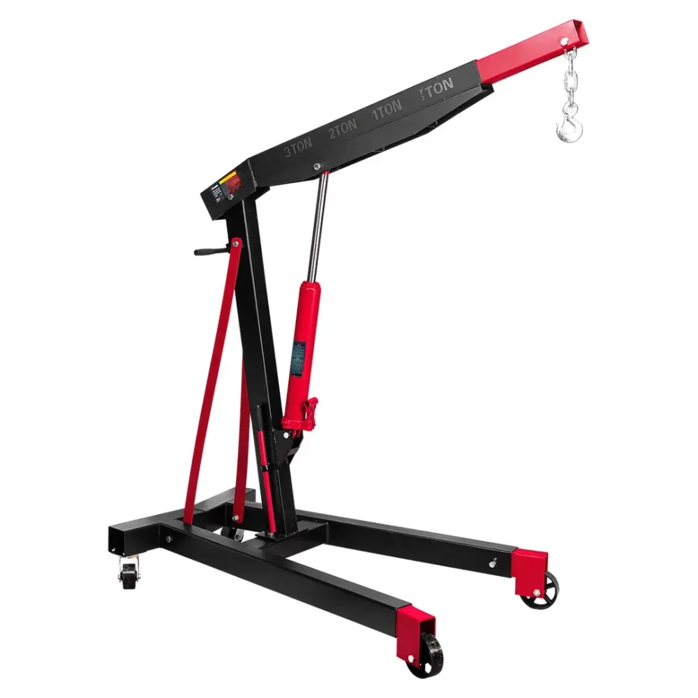 Кран гидравлический 3т FORCEKRAFT FK-TRA30502B (из 2-х частей)
