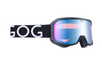 Горнолыжная маска GOG Zero / Matt Black / Reflex Blue
