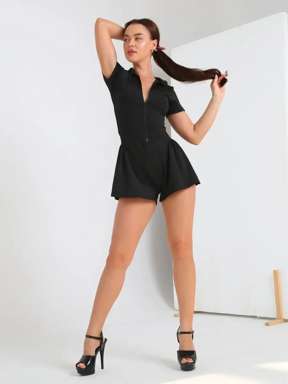 Комбинезон для фитнеса и танцев high heels стрип