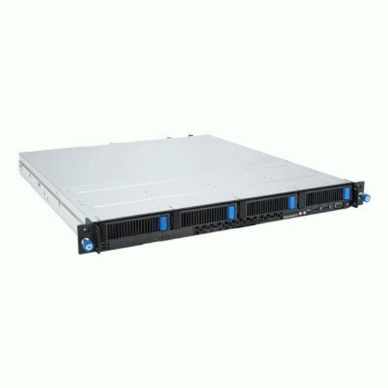 Сервер Asus RS300-E12-RS4 1U, LGA1700 Intel C262, 4x DDR5 ECC UDIMM 4400 МГц, Aspeed AST2600, 2x Intel i210AT, 2x 450W, 90SF03A1-M00070