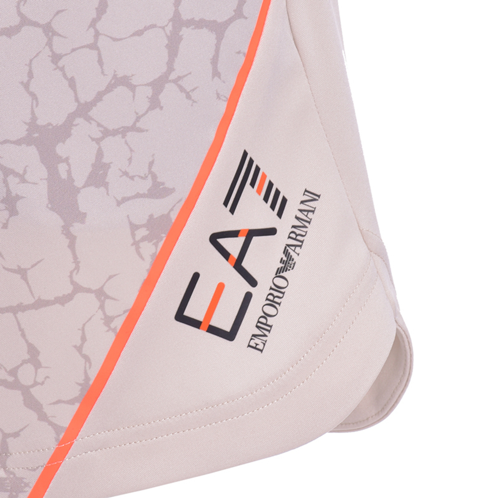 Мужские теннисные шорты EA7 Man Woven Shorts - rainy day