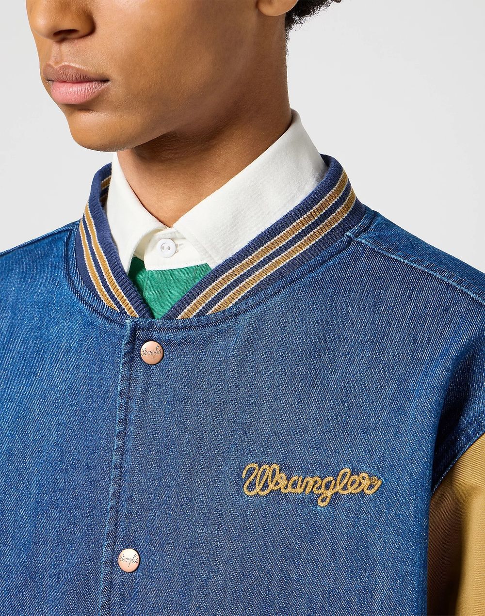 Куртка утепленная мужская WRANGLER VARSITY JACKET