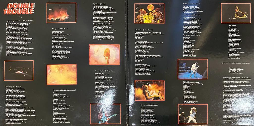 Gillan- Double Trouble (Англия 1981г.) 2LP