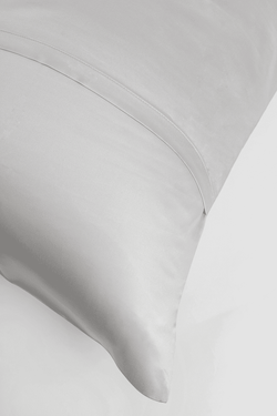 Наволочка 50х70 German Grass Блиссен Серый (Silk Bliss Silvery Grey)