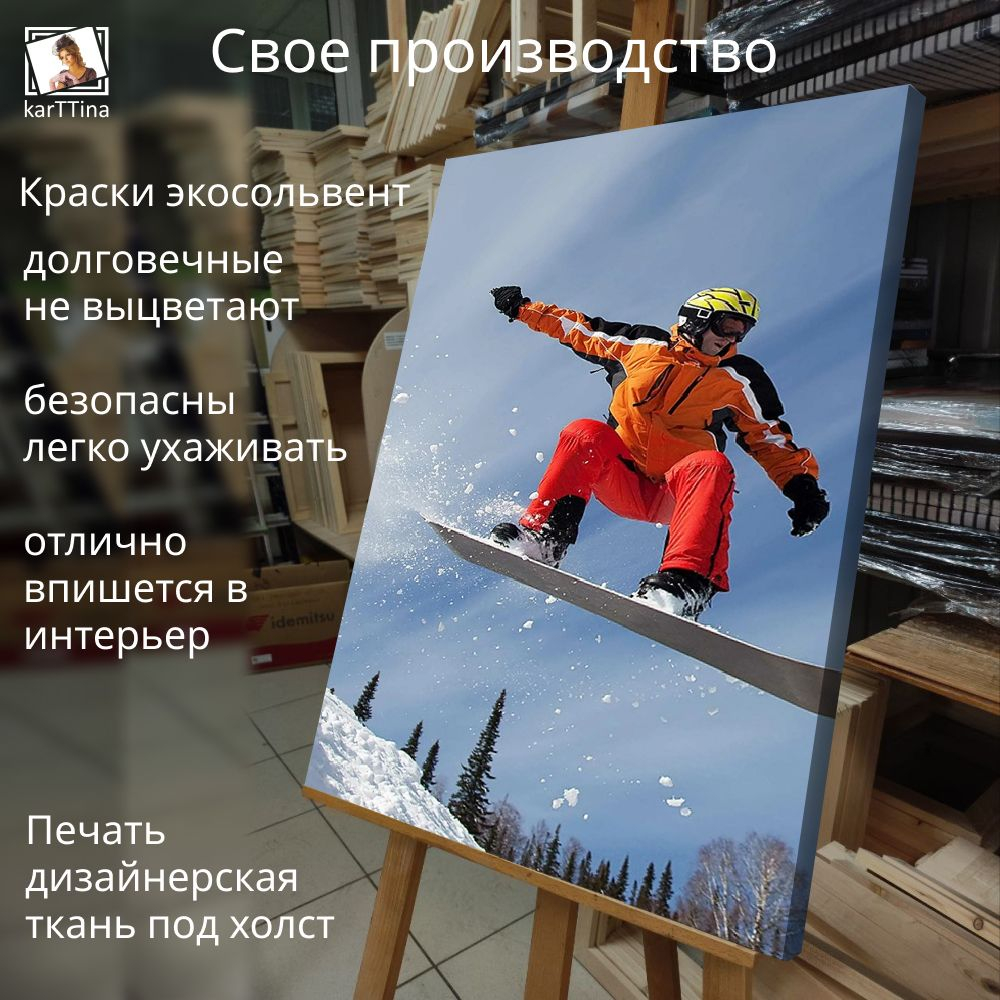 Картина интерьерная karTTina "Мощь", 50х70см 1шт.