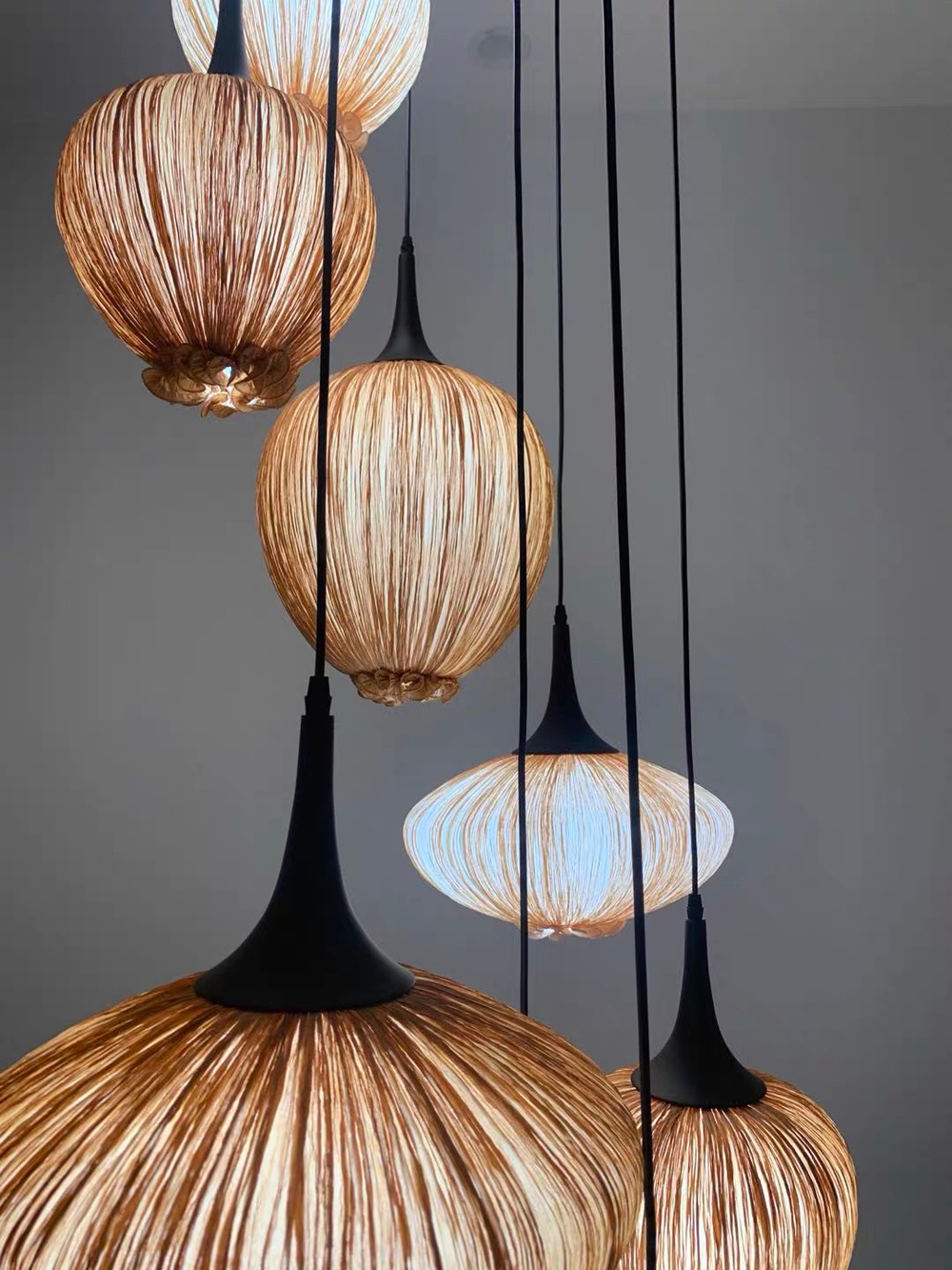 Pendant design lamp Dippa by Aqua Creations Studio