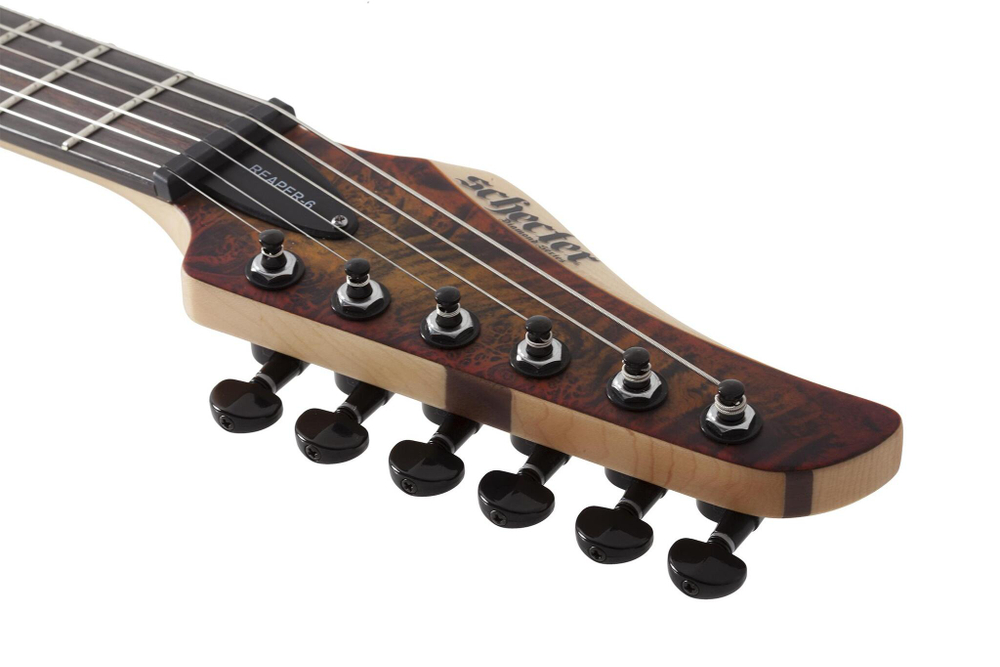 Schecter REAPER-6 SATIN INFERNO BURST