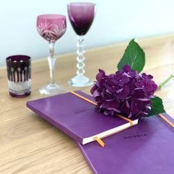 Записная книжка Rhodiarama в мягкой обложке A5 линейка 90 гр Purple фиолетовая (117410C)