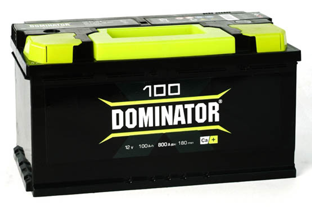 Аккумулятор 6CT-100 А.ч. (LR), о.п., R+, DOMINATOR