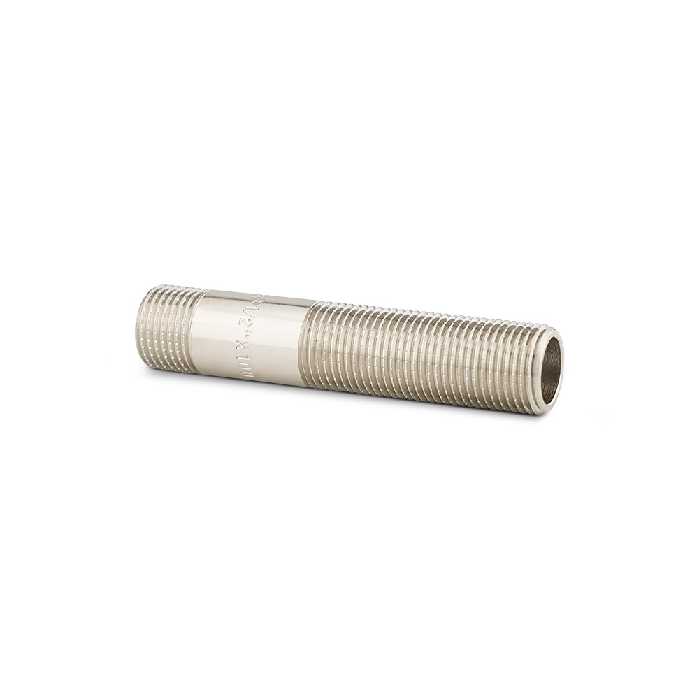 Сгон Varmega - 1/2", длина 200 мм (никелированная латунь)
