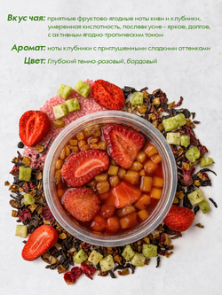 Чай Tasteabrew PRO "Киви Клубника" 250гр