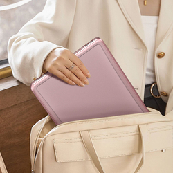 Чехол тонированный розовый для ноутбука MacBook Neo 13 (с 2026-), серии LCGB Series Protective от Dux Ducis