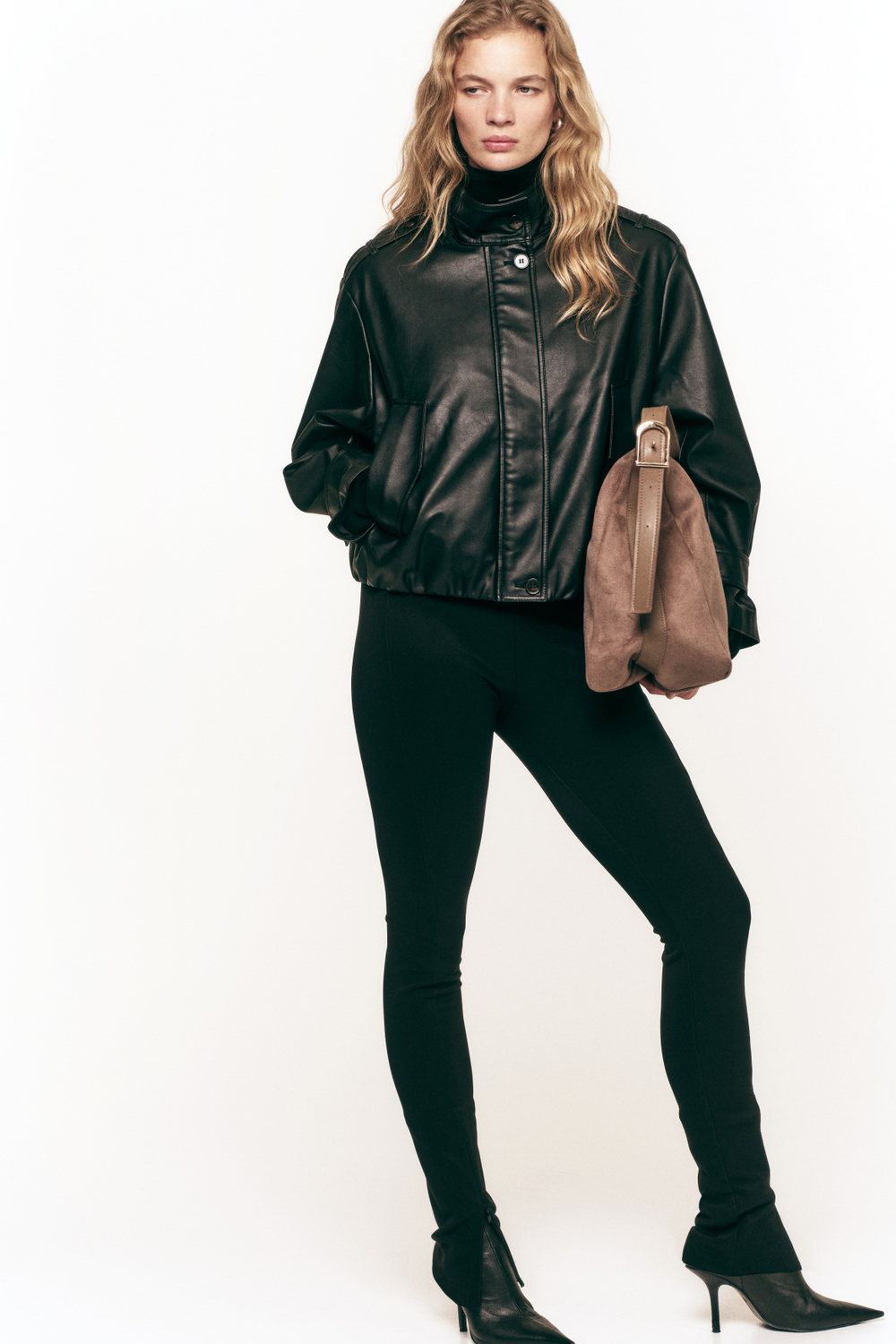Легинсы с молниями по низу - H&M