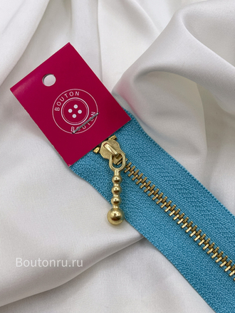 Молния голубая золото 20 см