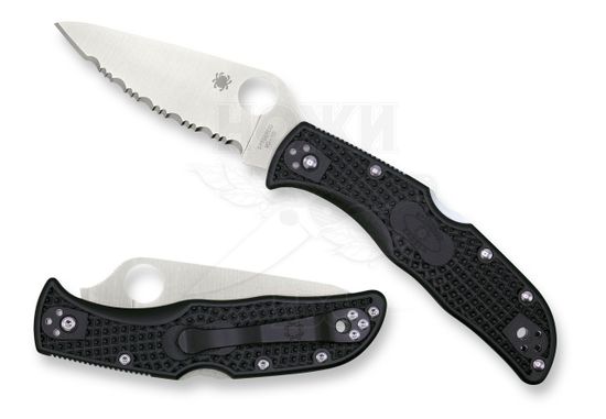 Складной нож Spyderco Endela C243SBK Эксклюзив! c клинком из стали VG-10, рукоять FRN
