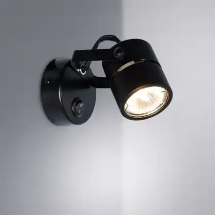 Спот Arte Lamp MIZAR A1311AP-1BK, 1хGU10