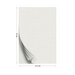 Блокнот для флипчарта, 67,5*98см, 20л, в клетку, Спейс