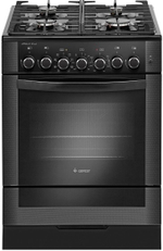 Плита газовая GEFEST ПГЭ 6502-03 0029 (черн.с раст рис)