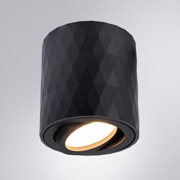 Накладной точечный светильник GU10 A5559PL-1BK чёрный Fang Arte lamp