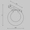 Трековый светильник Maytoni Technical TR181-1-4WTW-B