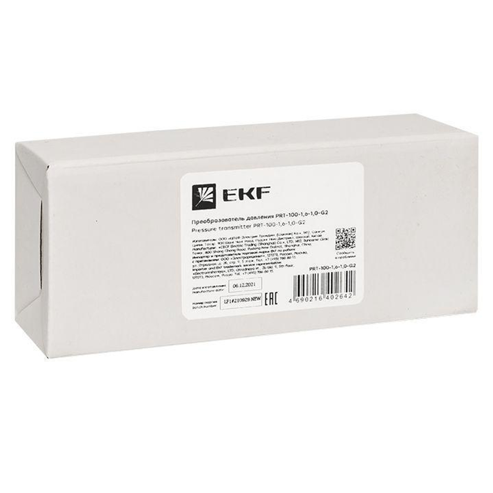 Преобразователь давления EKF PRT-100-1,6-1,0-G2