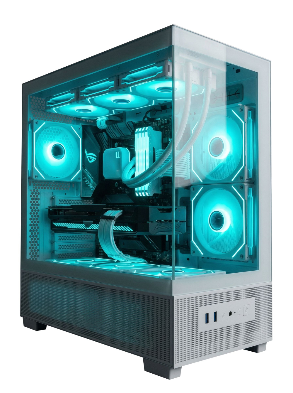 Игровой компьютер FIRESTRIKE ELITE Ryzen 7 9800X3D / RTX5070Ti 16ГБ / 32ГБ DDR5 / SSD 3ТБ