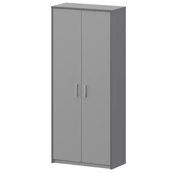 Шкаф для одежды А-309  Серый 770x370x2000 Арго