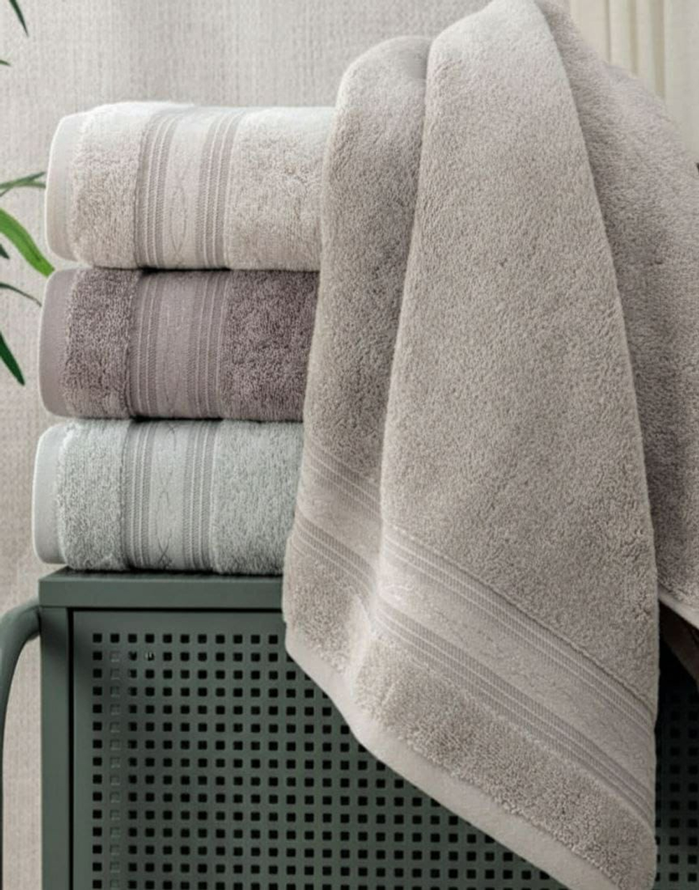 PUPİLLA COLLECTİON Набор Полотенец ALYANS 50*90 4пр. 100% Хлопок
