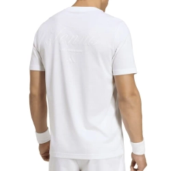Мужская теннисная футболка Adidas Tennis Graphic - white