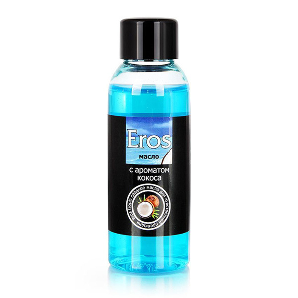 Массажное масло с ароматом кокоса Биоритм Eros Tropic 50мл