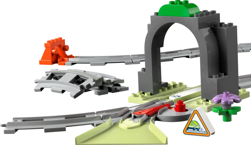 Конструктор LEGO Duplo 10425 Железнодорожный туннель и рельсы