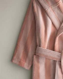 ZARA HOME ДЕТСКИЙ БАННЫЙ ХАЛАТ «ЕДИНОРОГ», РОЗОВЫЙ