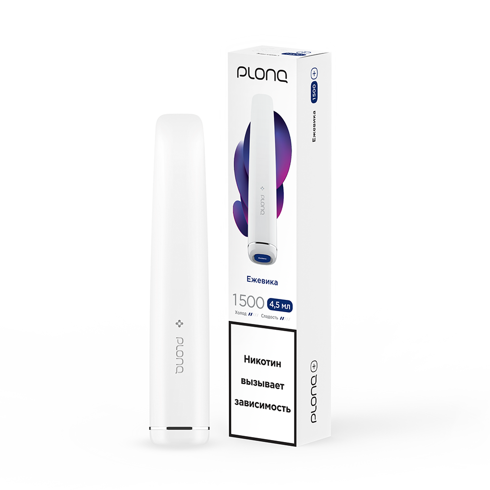 Plonq Plus - Blackberry (Ежевика) 1500 затяжек