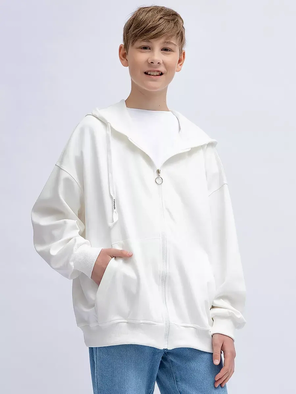 Teen Been Зип худи без начеса y2k
