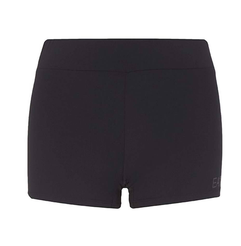 Теннисная юбка EA7 Woman Jersey Miniskirt - black