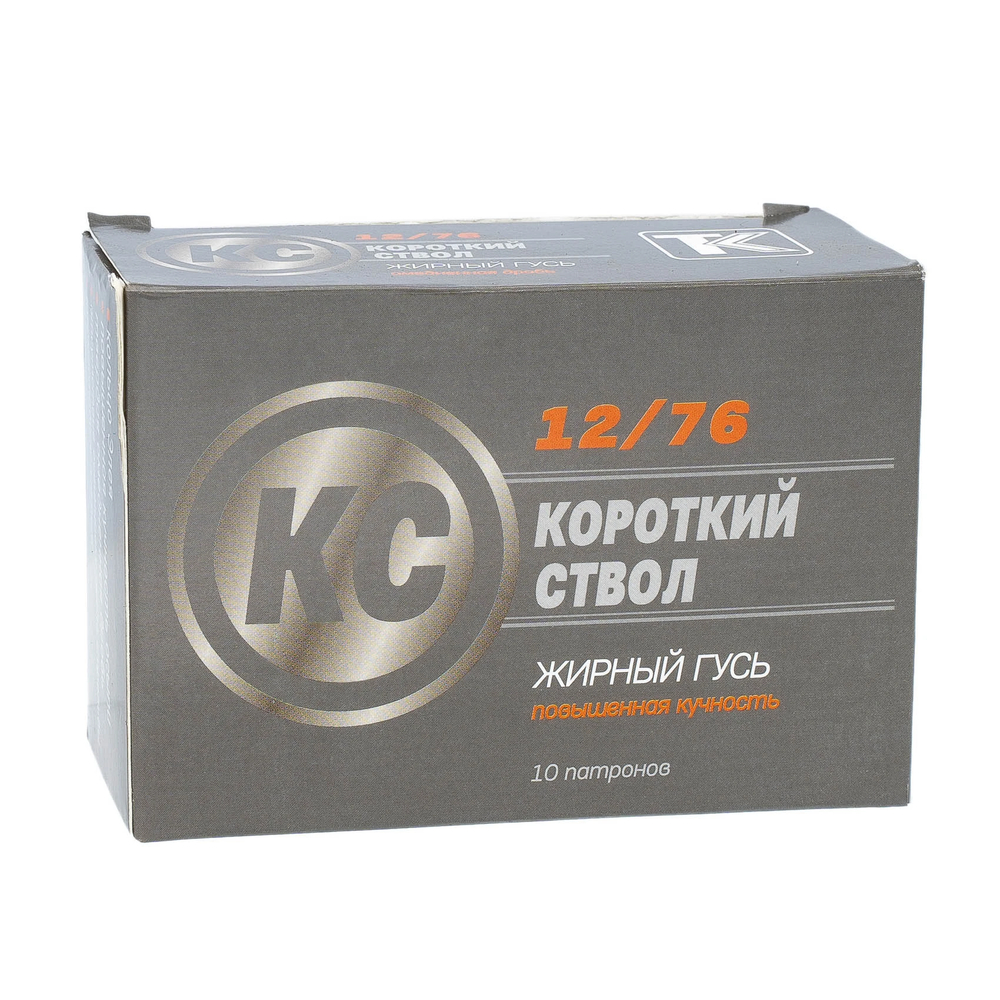 Патрон 12x76 Техкрим №3 43г Жирный Гусь Короткий ствол