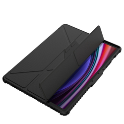 Чехол книжка от Nillkin для планшета Samsung Galaxy Tab S9+ и S10+, серия Bumper Pro Case-Multi Angle Folding Style, многофункциональный складной